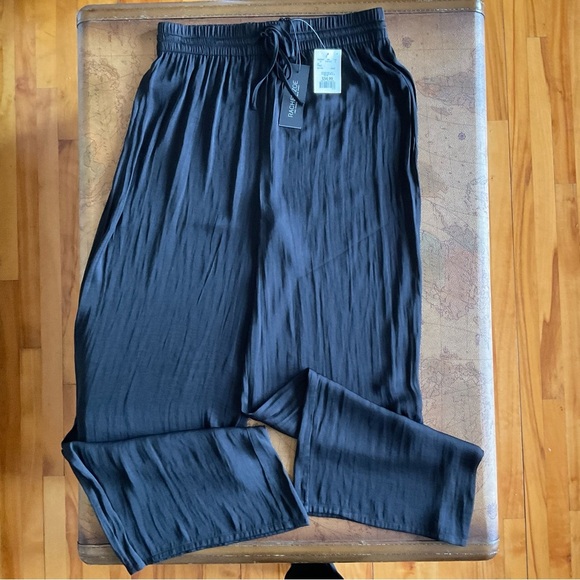 Elegant Black Wide-Leg Pants NWT - Picture 2 of 11